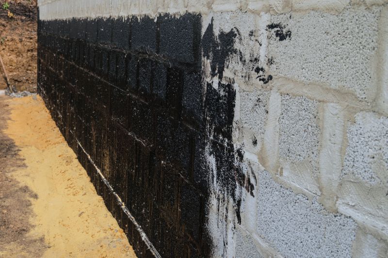 Foundation Waterproofing project example